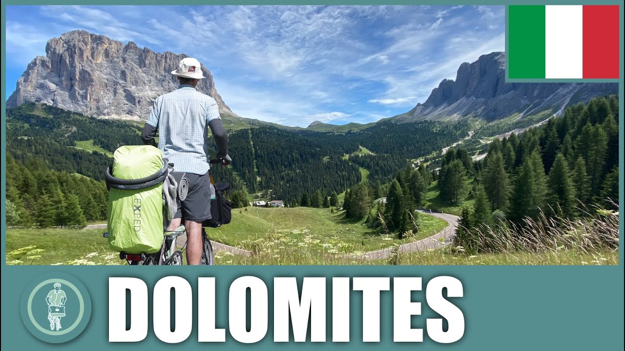 Italian Dolomites Bikepacking on a Brompton Folding Bike