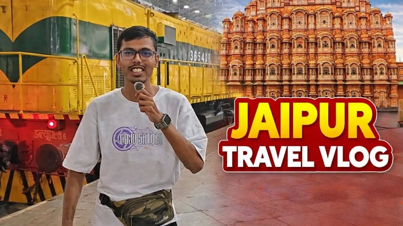 Mumbai Central to Jaipur by Train | 17 Hours Train Journey Vlog | Fun in Train | Jaipur Series Ep 1