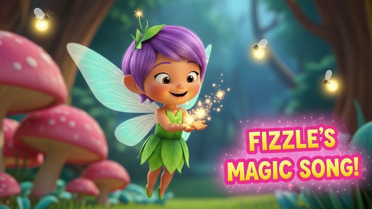 “Fizzle the Fairy ✨ A Magical Forest Rhyme for Kids!” |✨ Fizzle’s Sparkly Forest Song!”