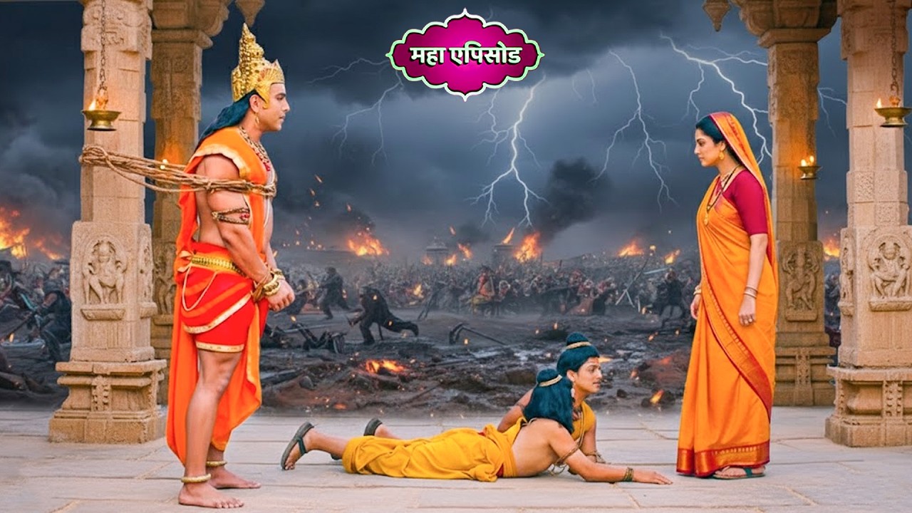 लव-कुश गिरे माता सीता के चरणों में | अपने अपराध पर माँगी क्षमा | Shrimad Ramayan #ram #ramayan