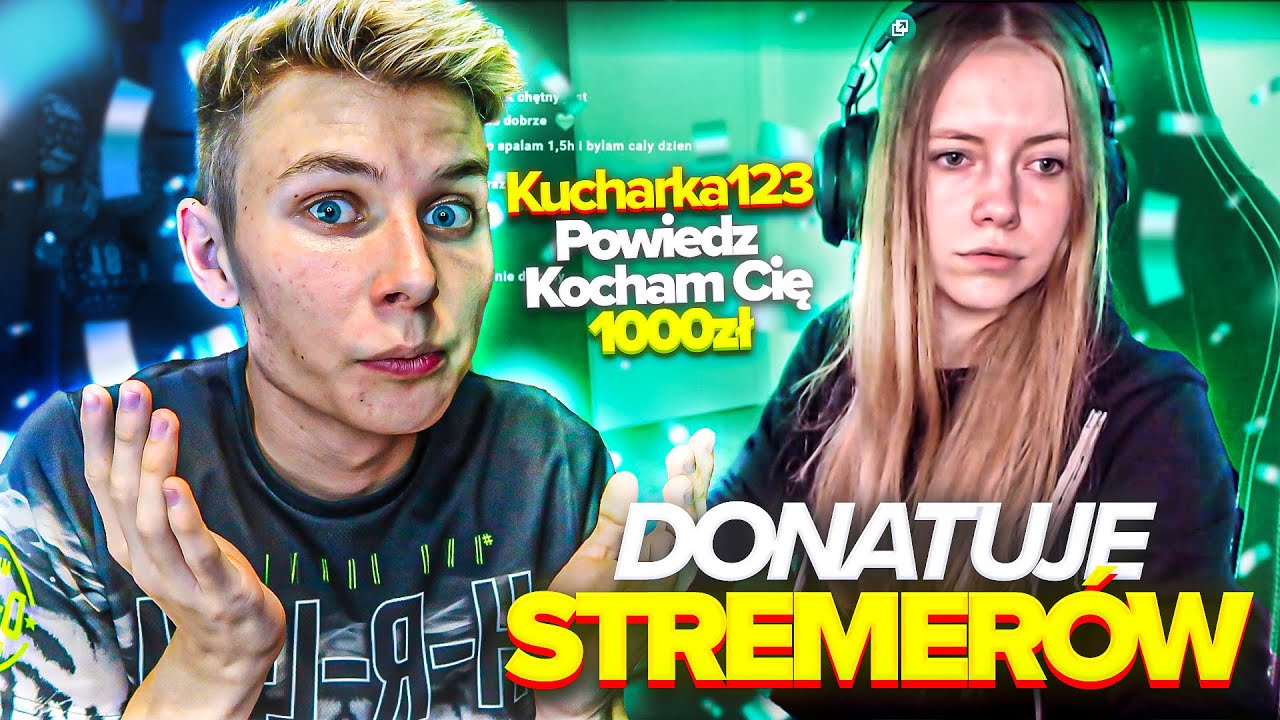 WYSYŁAM OGROMNNE DONEJTY STREAMEROM ( Multi, Kasix, pevor...)