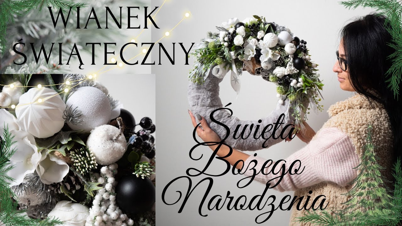 JAK ZROBIĆ FUTERKOWY ŚWIĄTECZNY WIANEK - IDEALNY NA ŚWIĘTA✨