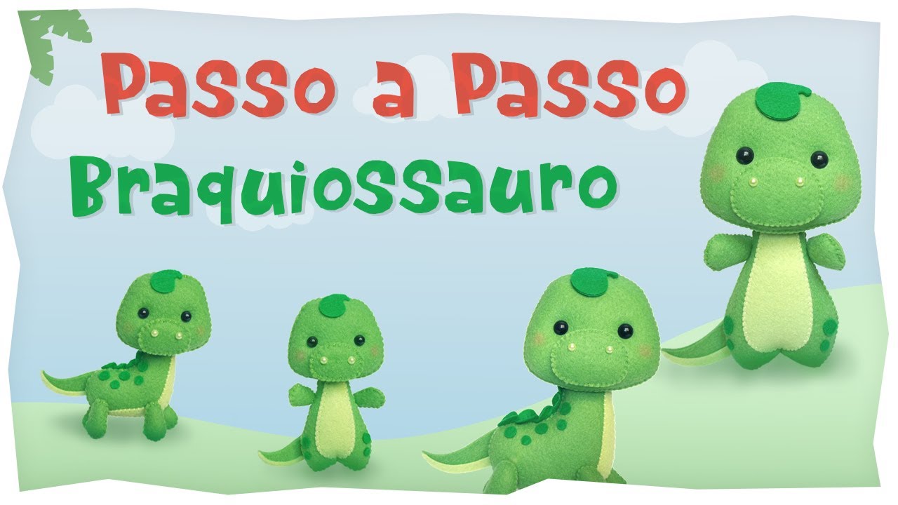 Passo a Passo - Dinossauro Pocket (Braquiossauro)