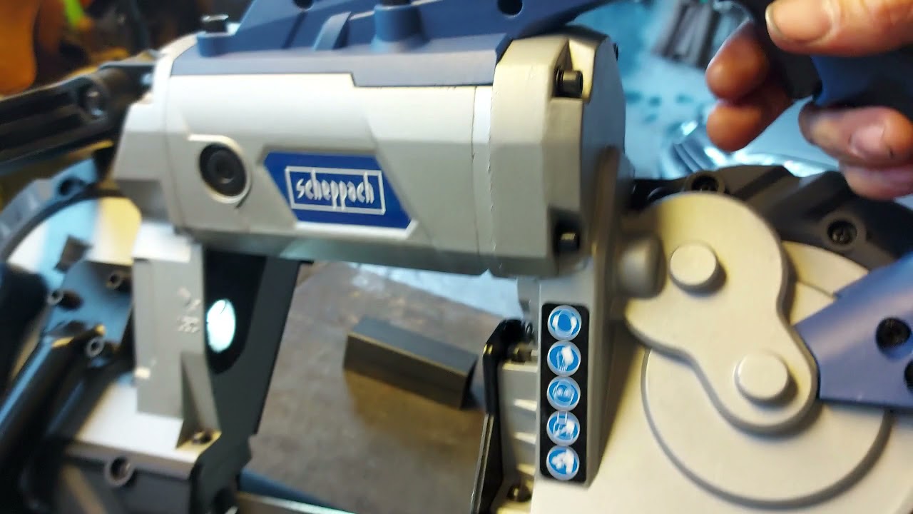 Scheppach MBS 1100 unboxing teszt