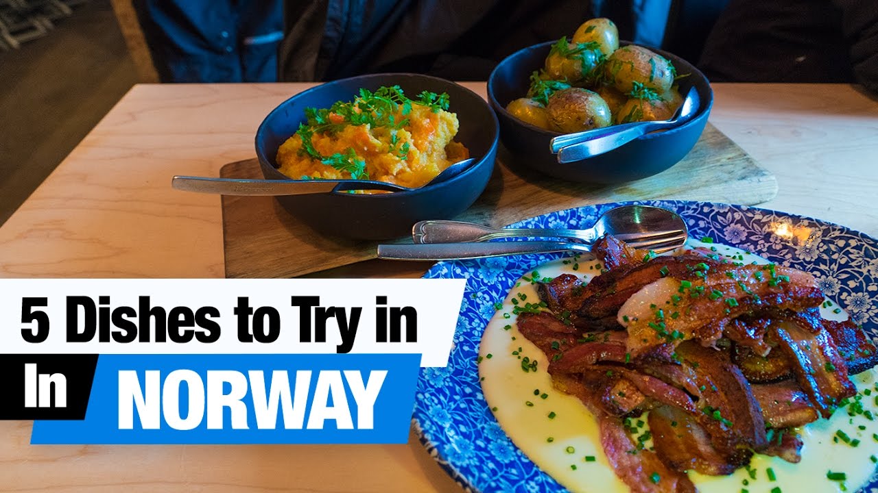 Norwegian Food Tour - 5 Dishes to Try in Oslo, Norway! (Americans Try Norwegian Food)