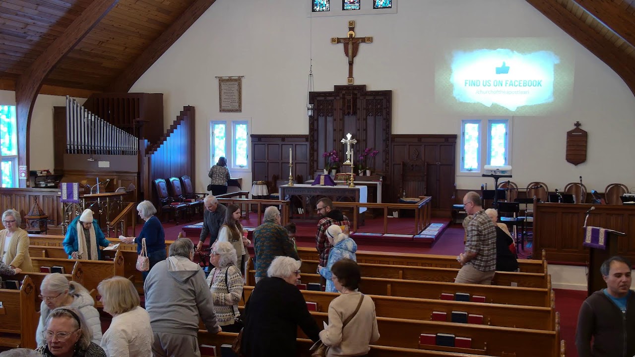 Church of the Apostles | Sunday March  8th Worship Service