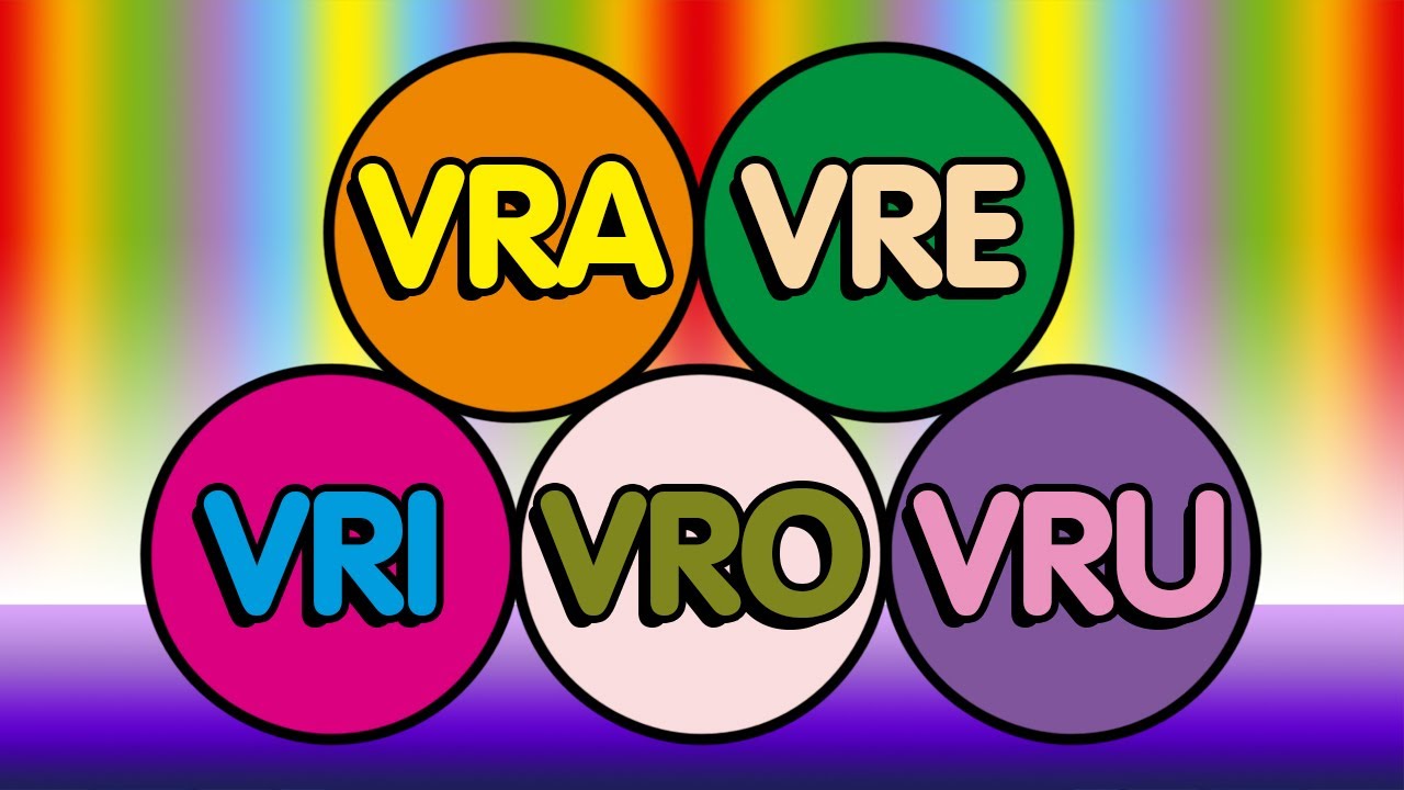 VRA VRE VRI VRO VRU - CRIANÇAS INTELIGENTES - ALFABETIZAÇÃO 