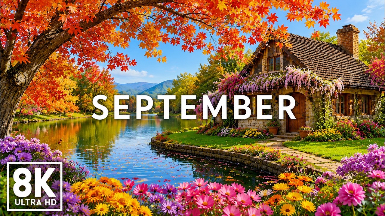 September 2026 🍂 Autumn's Most Beautiful 8K | Golden Landscapes, Fall Colors & Peaceful Nature