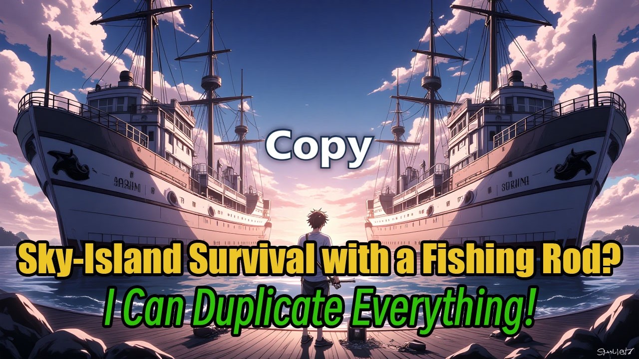 Sky-Island Survival with a Fishing Rod? I Can Duplicate Everything! #anime #manga #manhwa #donghua