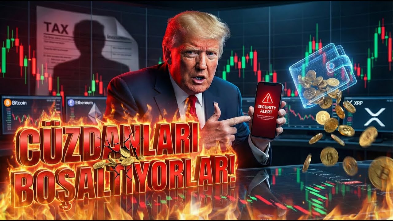 ACİL M&Uuml;DAHALE ET! C&Uuml;ZDANLAR BOŞALTILIYOR! OCAK AYI BITCOIN ETH VE XRP SON DAKİKA! BLACKROCK VERGİSİ