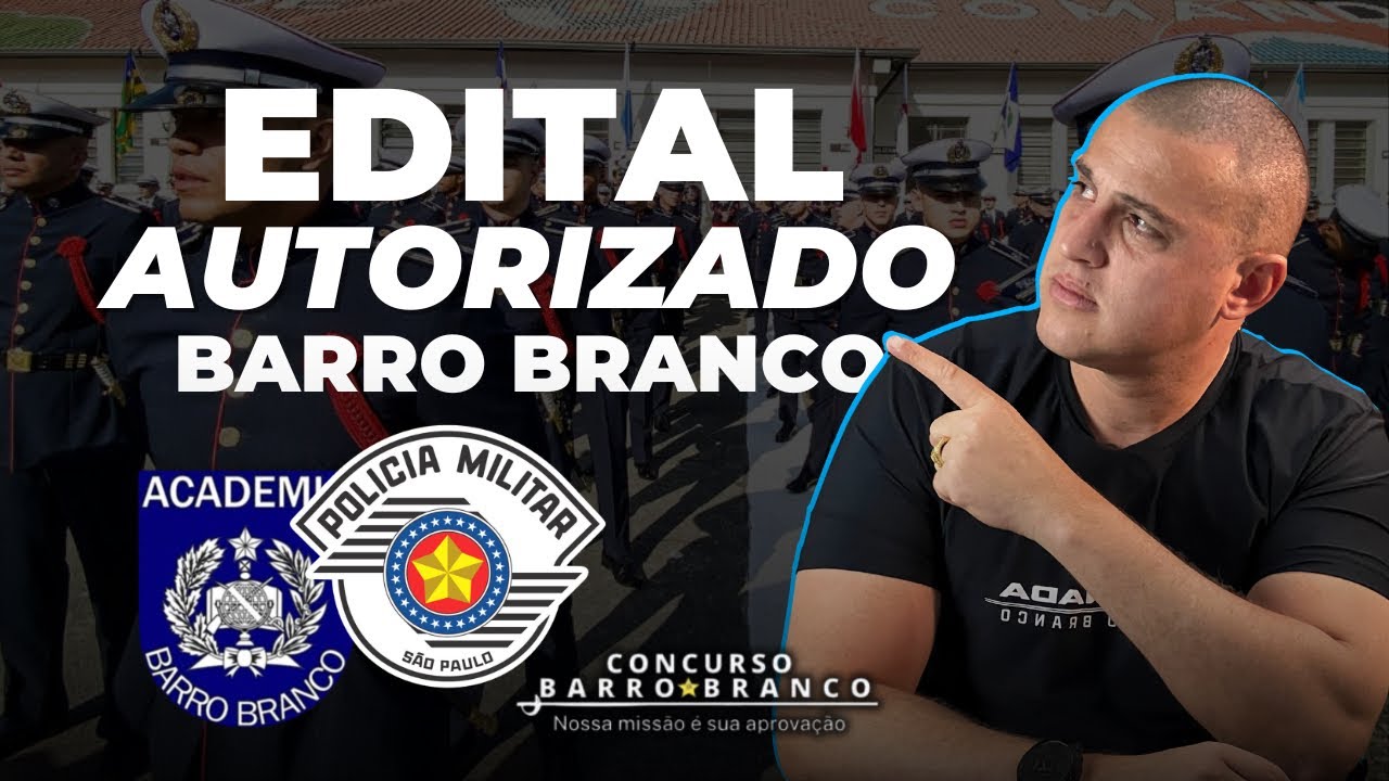 EDITAL DO BARRO BRANCO AUTORIZADO! | Por Alexsandro Gomes