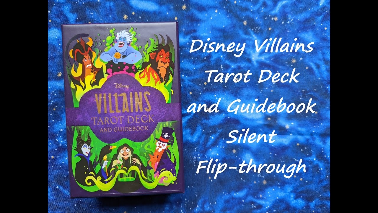 Disney Villains Tarot Deck - Silent Flip-through