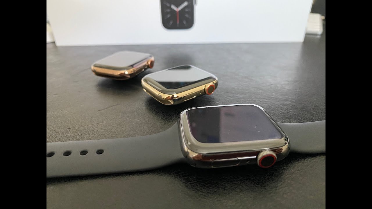 Apple Watch Series 6 Stainless Steel Graphite Quick Look