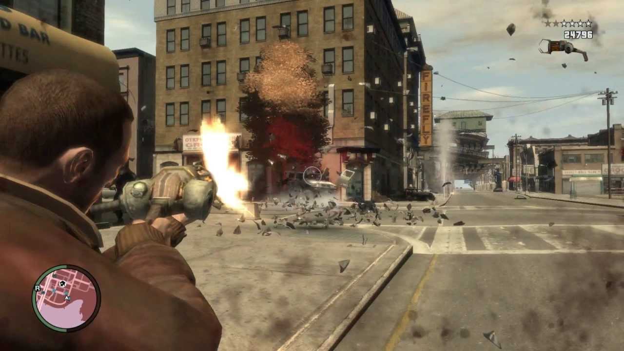 [Gta] Grand Theft Auto IV (4) Half Life 2 Waffen Pack - Gameplay -  [Mod] HD