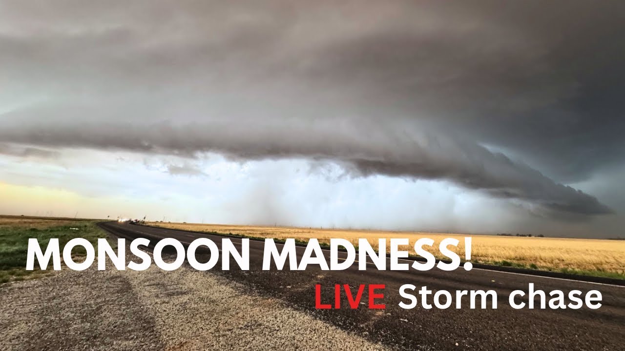 Arizona Bust—Beautiful Sunset!  🔴LIVE Storm Chase
