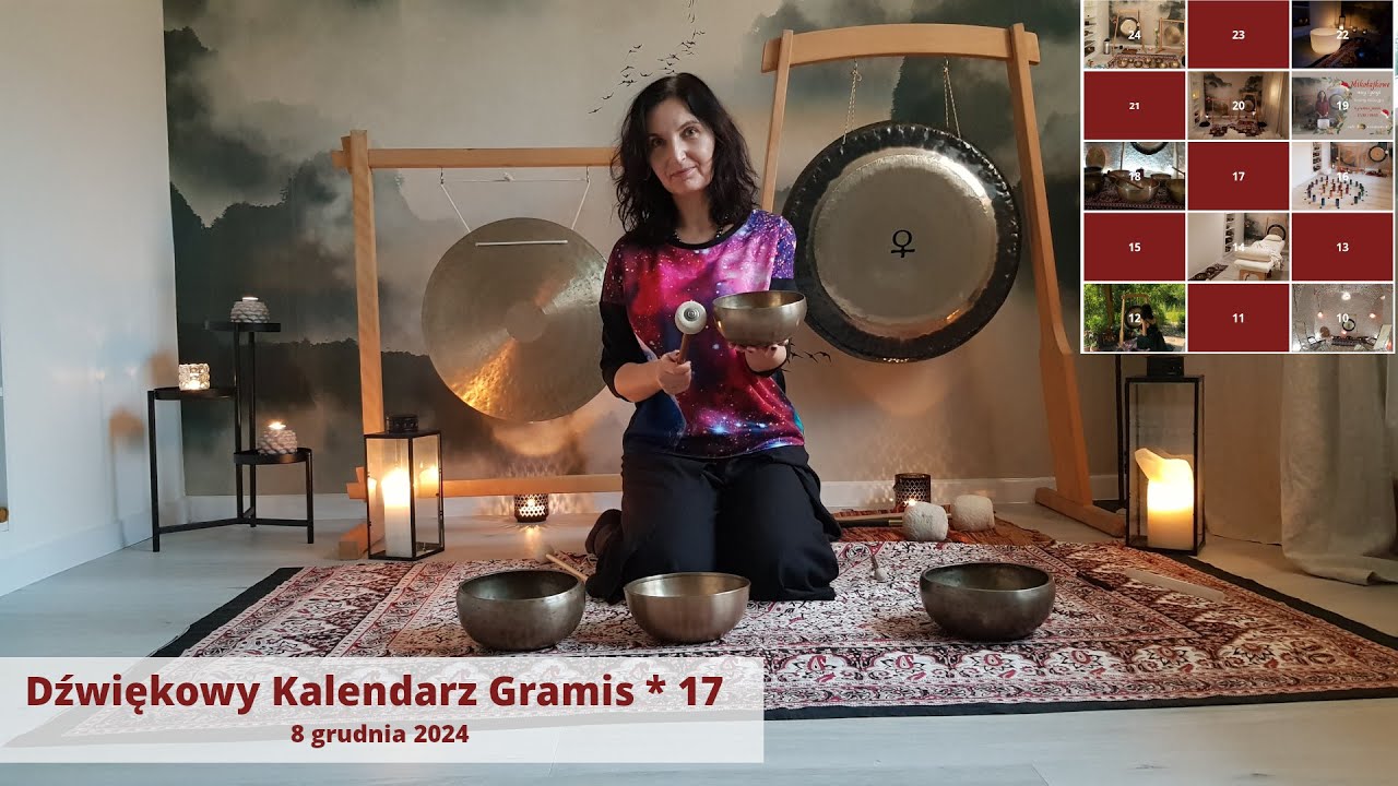Dźwiękowy Kalendarz Gramis - 8 grudnia * Misy serca, sercowe Peter Hess&reg; oraz ACAMA