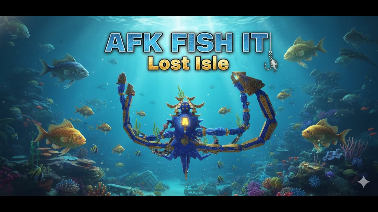 AFK FISH IT Lost Isle :)