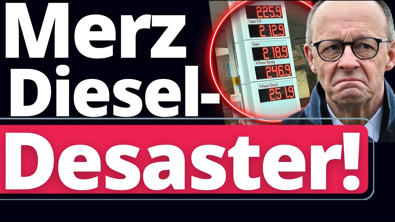 Diesel-Desaster für Merz! Jetzt kommt's noch schlimmer!