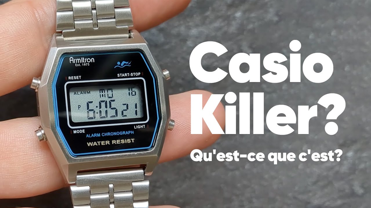Лучше, чем Casio? Обзор Armitron Rubik