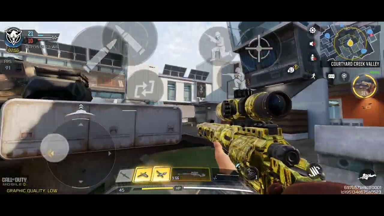 Call of Duty:Mobile Sniper Gameplay #15