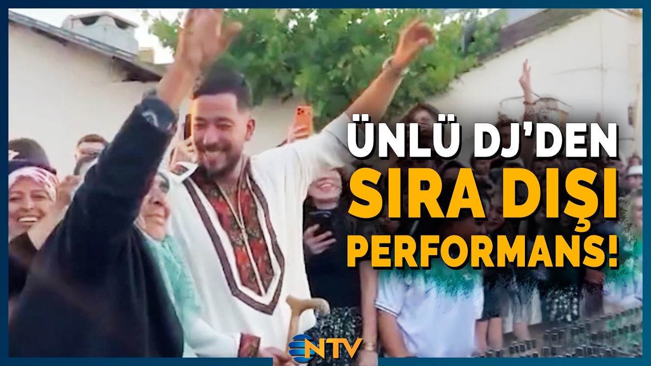 D&uuml;nyaca &Uuml;nl&uuml; DJ K&ouml;y Meydanında! Mahmut Orhan'ın En İlgin&ccedil; Konseri | NTV