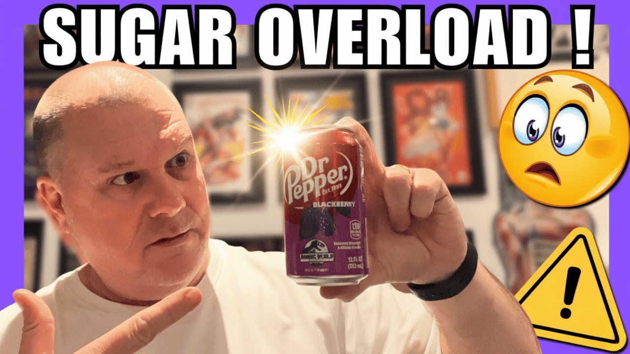 ПЕРЕГРУЗКА САХАРА! Обзор ежевики Dr Pepper 🍇😱