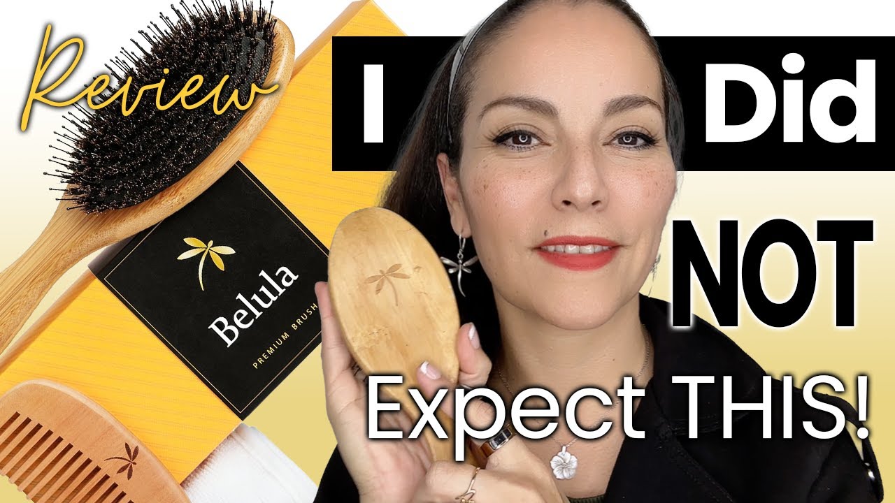 Best Boar Bristle Hair Brush After 3yrs? Belula Detangling Brush (Dragonfly Design) 