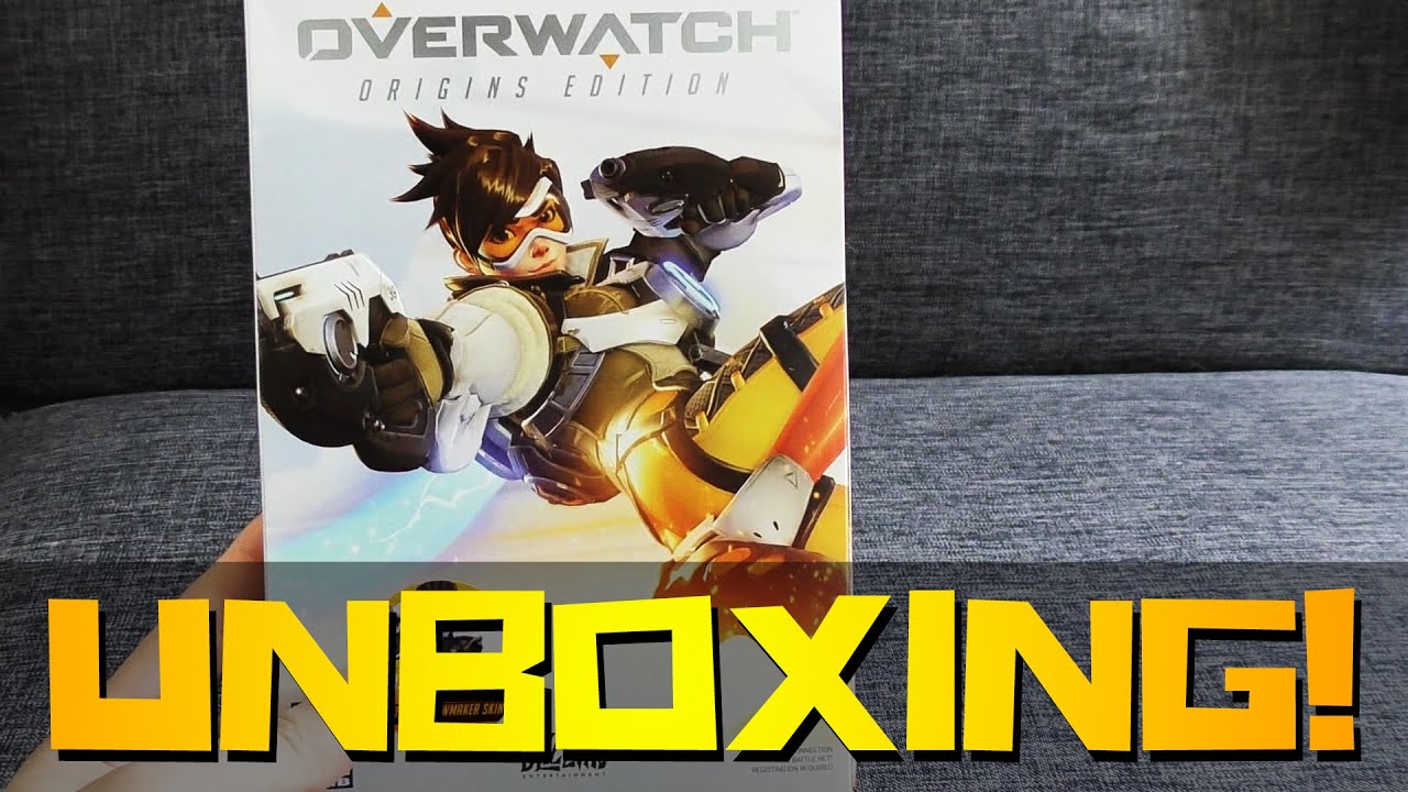 Overwatch Origins Editions (PC) Unboxing + Free Promo Codes + My Face