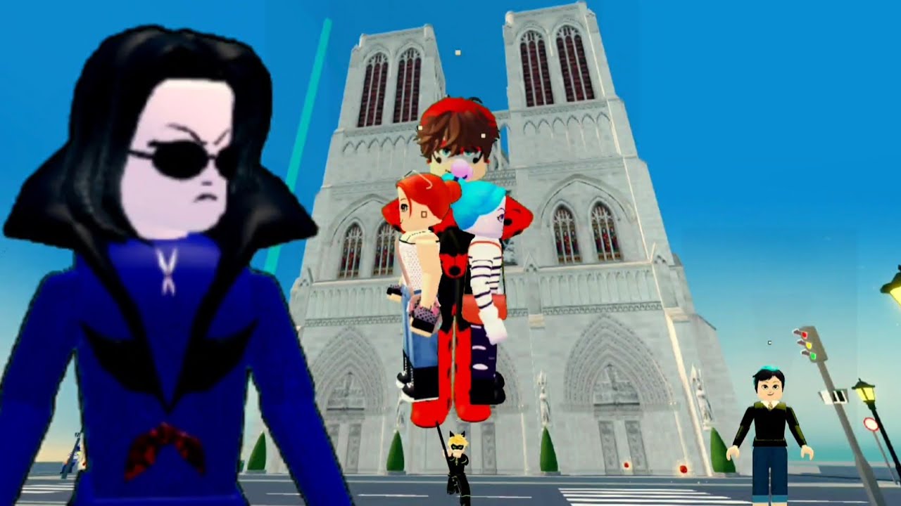 Miraculous Walker bug&Mister cat stone heart 1&1