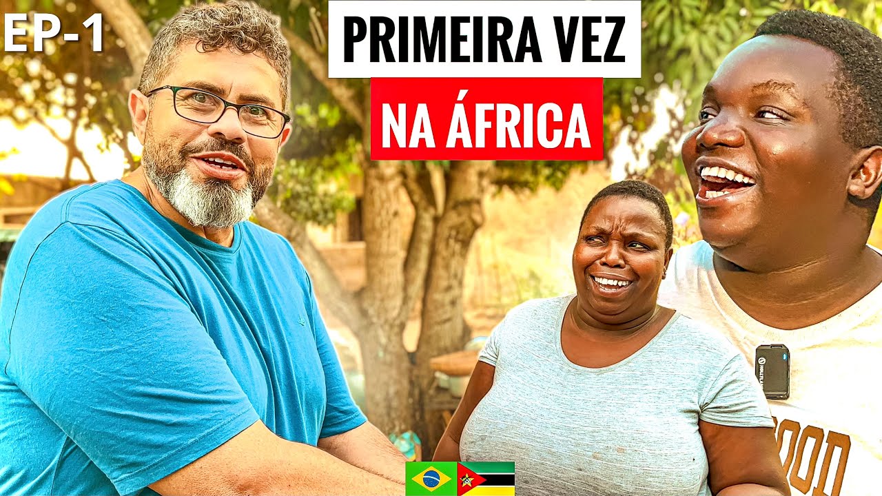 SAIU DO BRASIL 🇧🇷 E ESTA TENDO PRIMEIRA IMPRESSÃO DA AFRICA MOÇAMBIQUE🇲🇿(EP 1) 
