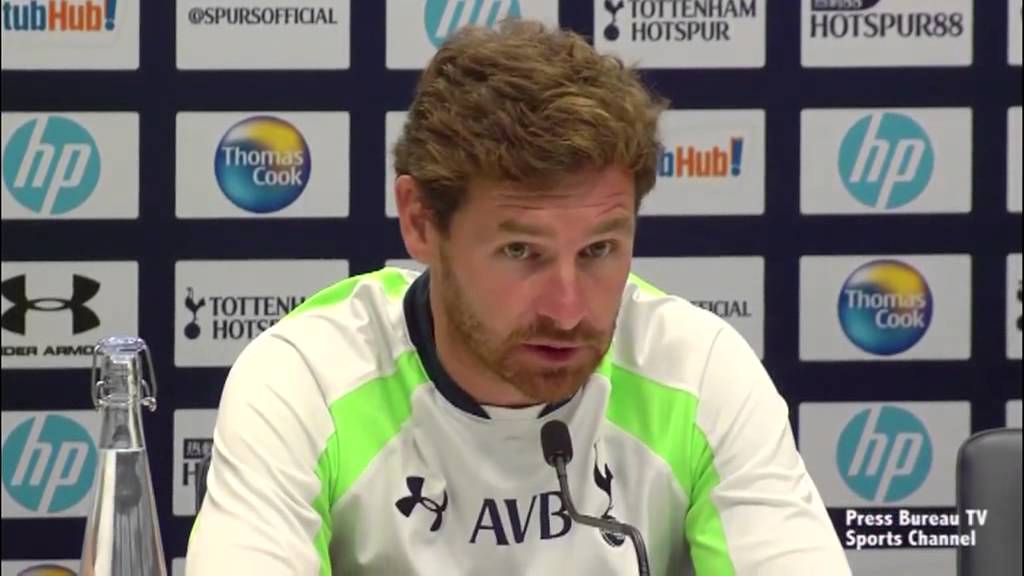 Andre Villas-Boas pre Tottenham vs Norwich