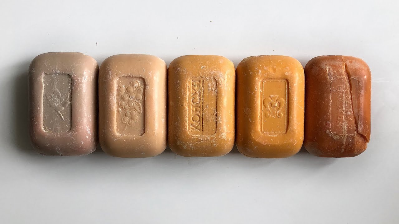 Vintage dry soap, satisfying video, relax video, carving dry soap, NO talking/ резка сухого мыла