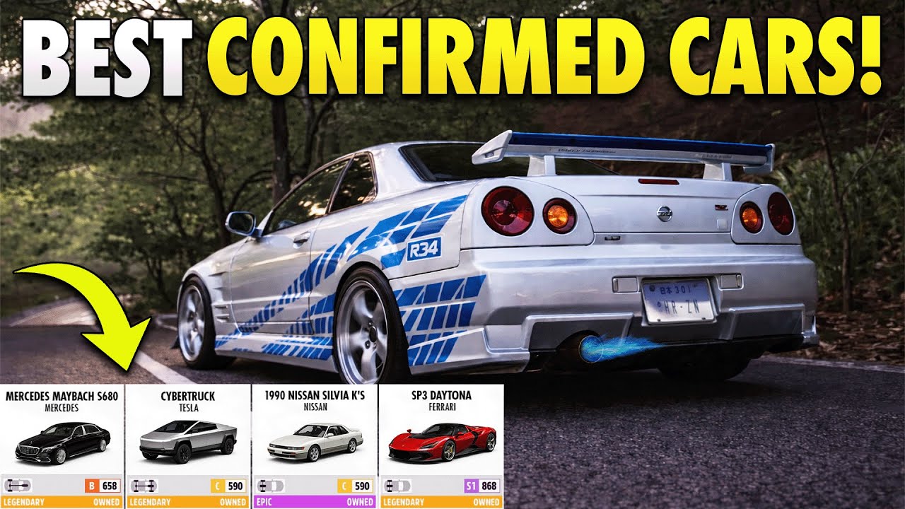 Top 25 Best CONFIRMED Cars in FH6 SO FAR!
