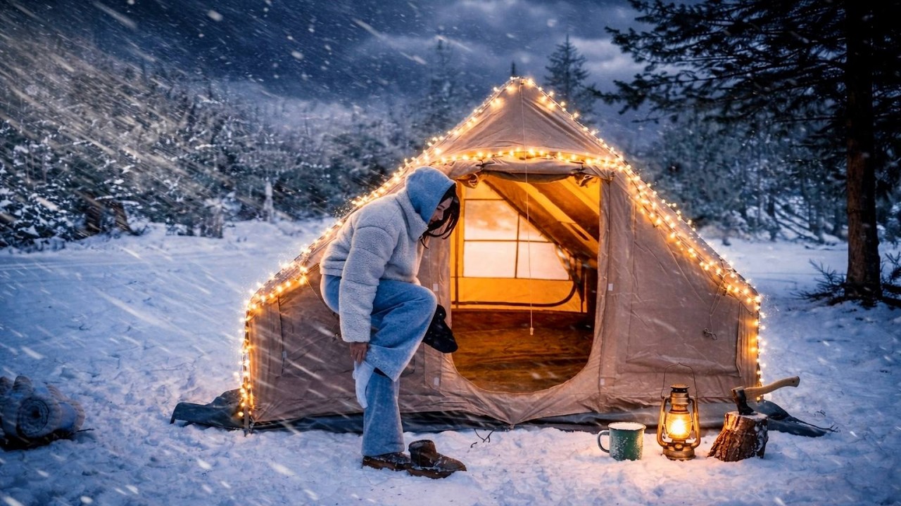 Winter Snow Camping Survival: What to do with No Phone Service