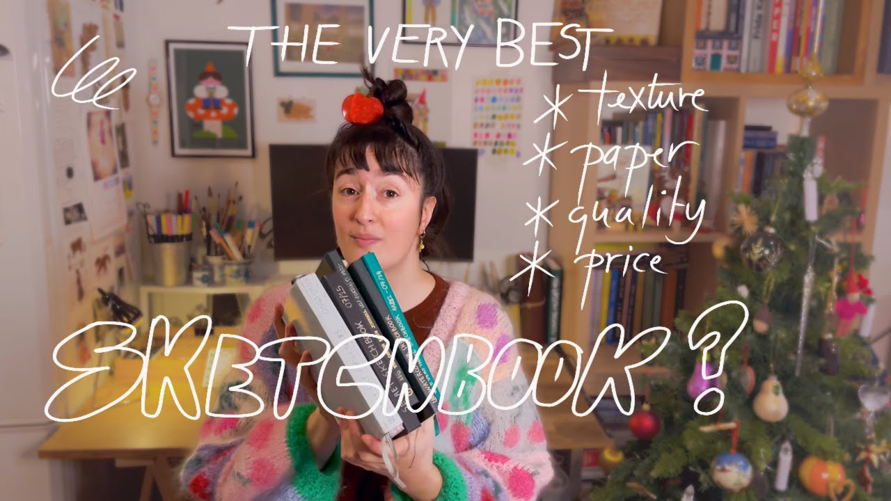 Оцениваю свои художественные принадлежности 🖍️ Эпизод 1 📚 Эскизные альбомы
