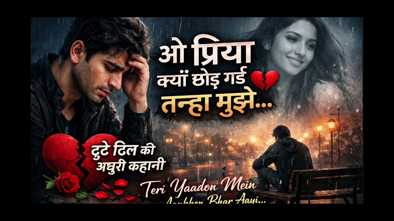 Tere Bina Dil Nahi Lagta | Sad Love Song 2026 | Heartbroken Love Story | O Priya O Priya❤️‍🩹