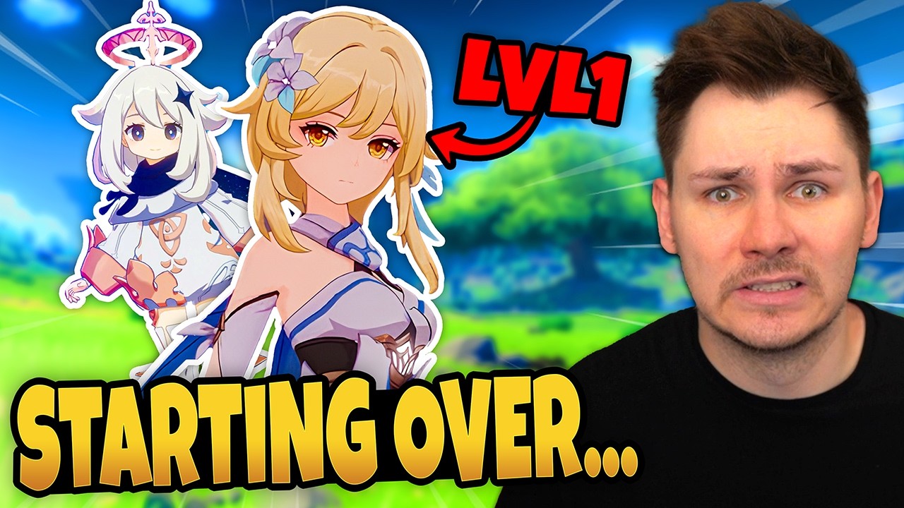 I STARTED OVER In Genshin Impact...Here's What Happened