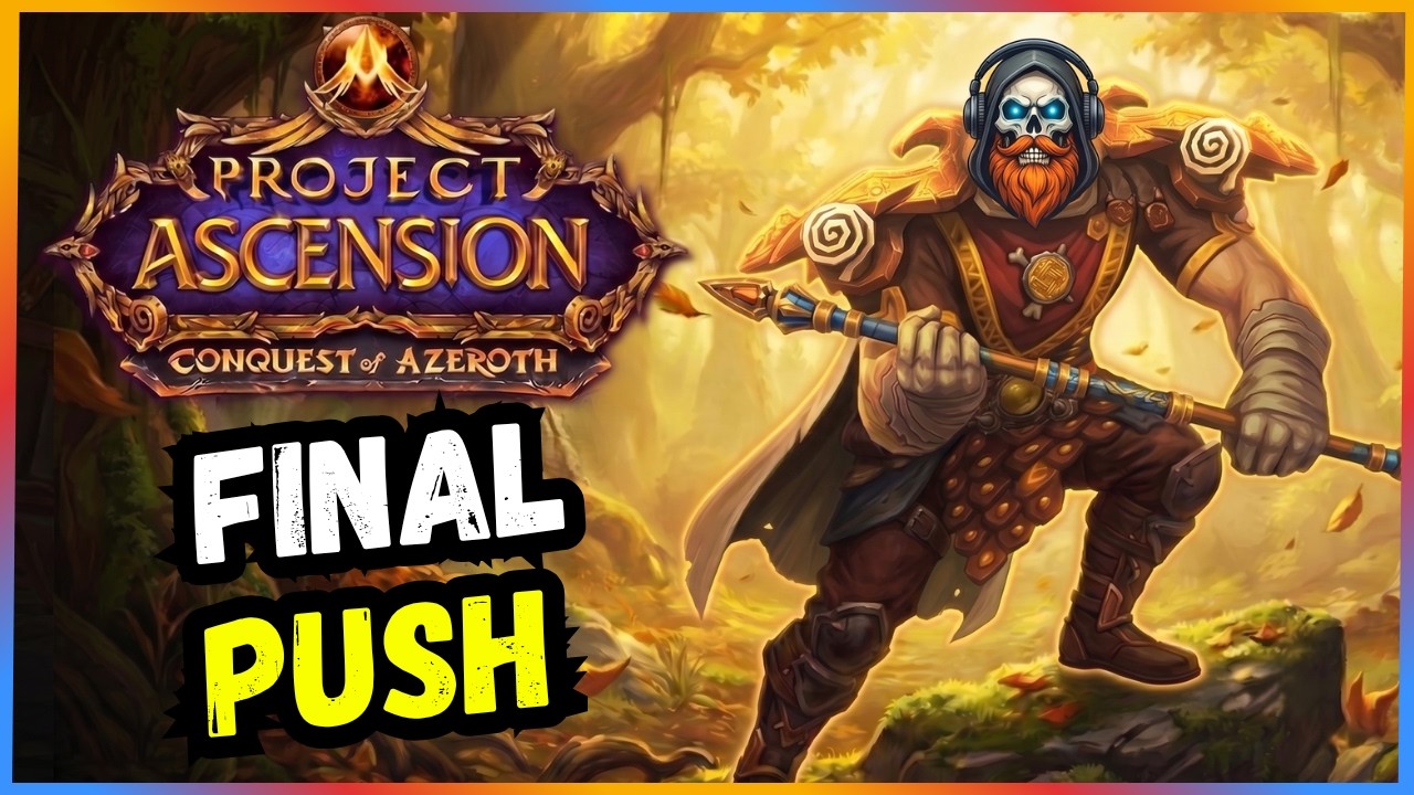 Can we hit 60 TONIGHT? ⚡⚡ (Templar Oathkeeper Tank) CoA Ascension WoW