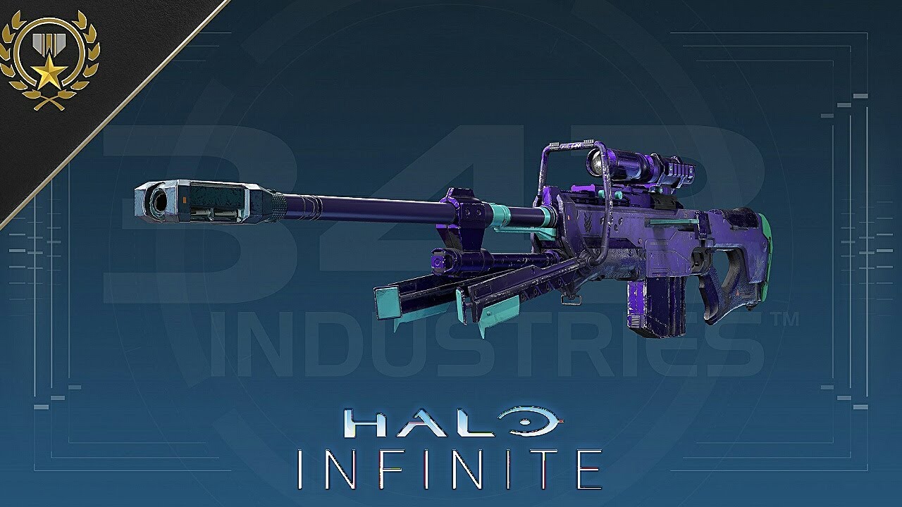 Halo Infinite: New Plumfire S7 Sniper Coating (Ultimate Reward)