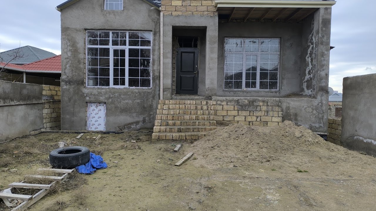 ŞƏXSİ TİKİLİ HƏYƏT EVİ 👉3 SOTDA YARIM TƏMİR 4 OTAQ QAYI YOLU KOD-1679 📞055.389.38.08 MİRİ