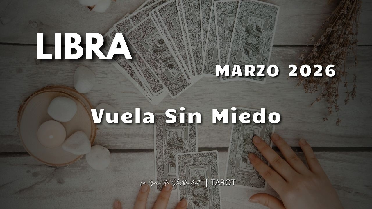 LIBRA ♎ Lo intu&iacute;as&hellip; y ahora se confirma | MARZO 2026