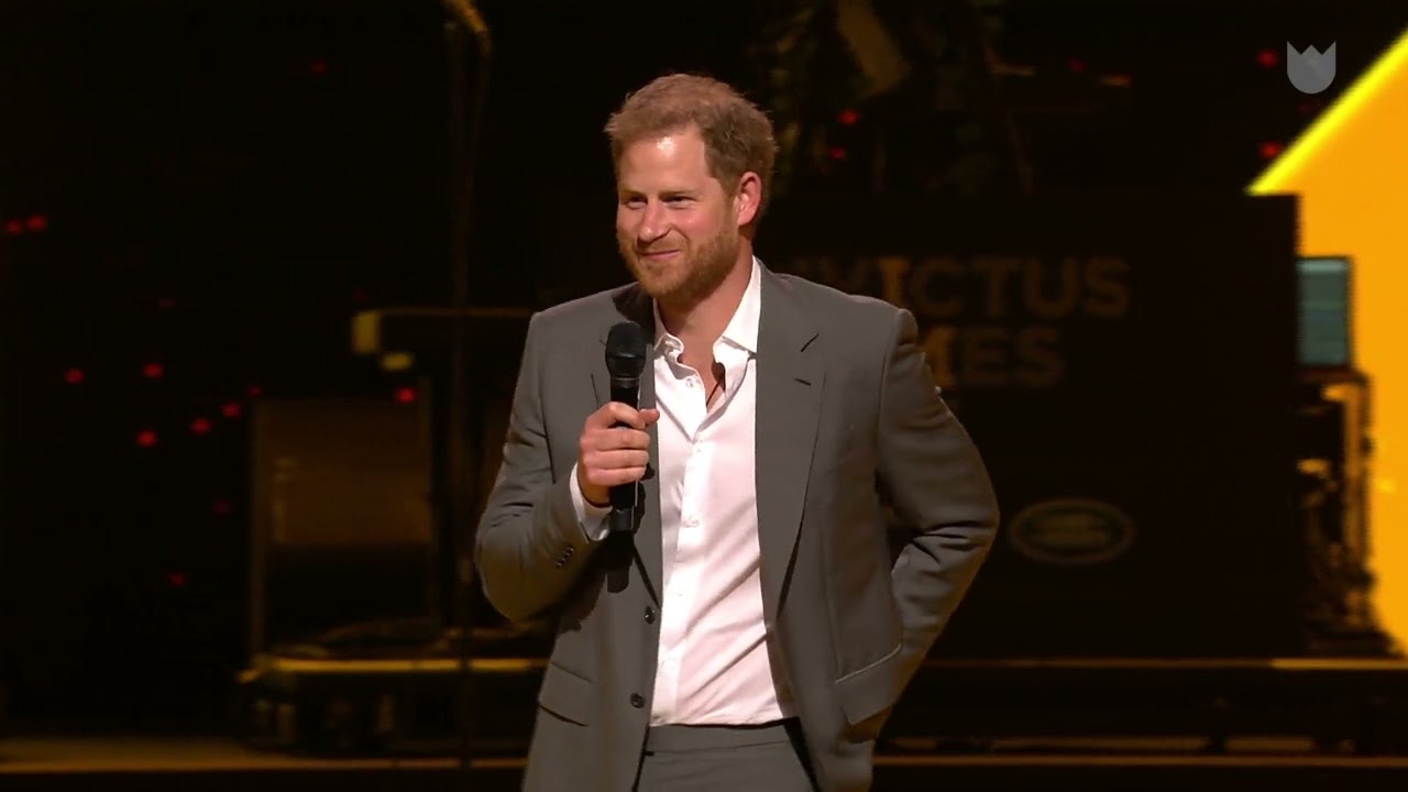 Speech Prince Harry, the Duke of Sussex - Invictus Games The Hague 2020