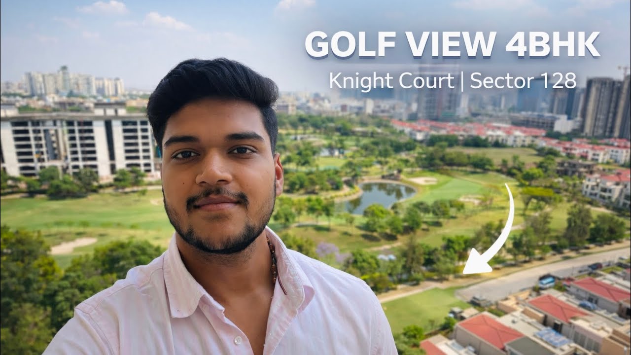 Golf Course Facing 4BHK in Jaypee Wishtown sector 128| Knight Court |Full Analysis!