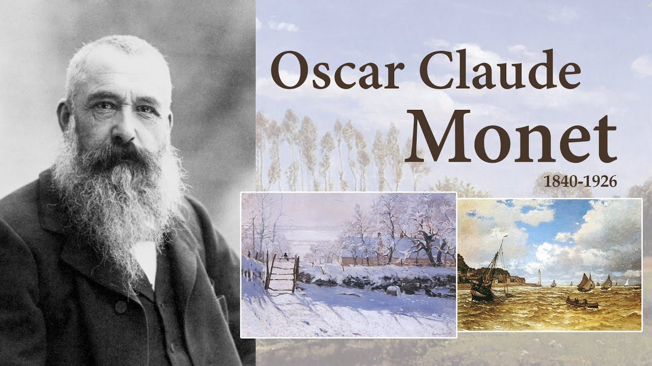 Artist Oscar Claude Monet (1840 - 1926)