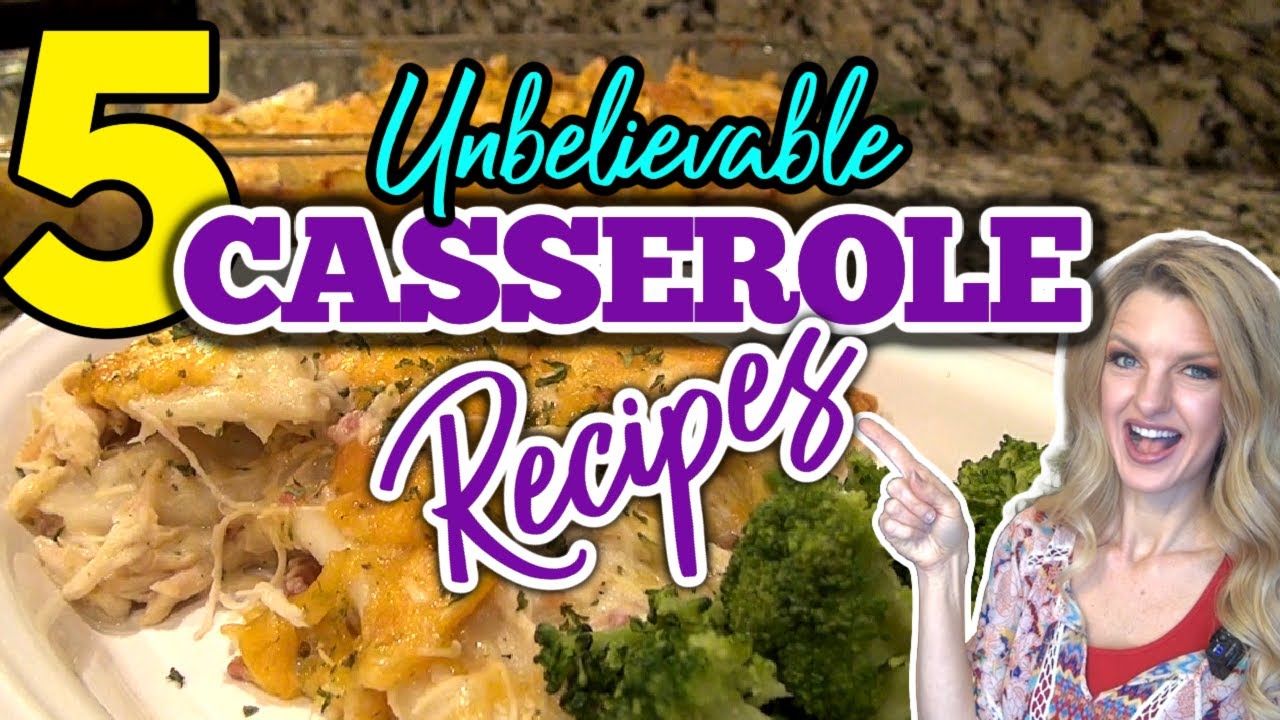 5 Amazing CASSEROLE RECIPES You NEED In Your LIFE! | Cozy CASSEROLES You DON'T Want To MISS