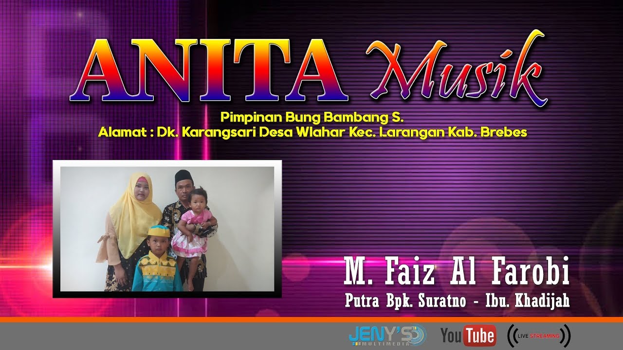 LIVE ANITA MUSIK Dk. Buntrak Utara - Wlahar || 29 - 08 - 2019 || JENY'S STUDIO (MALAM)