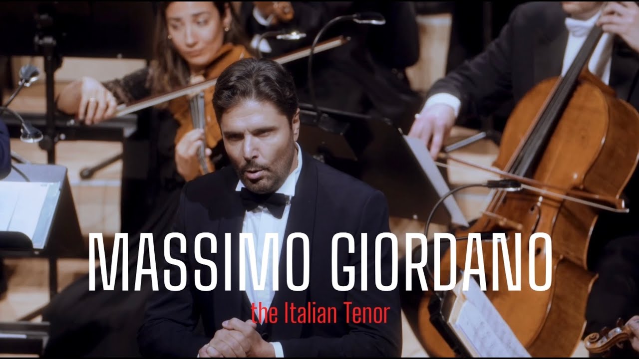 Italian Tenor Massimo Giordano Live at Elbphilharmonie | Hamburg