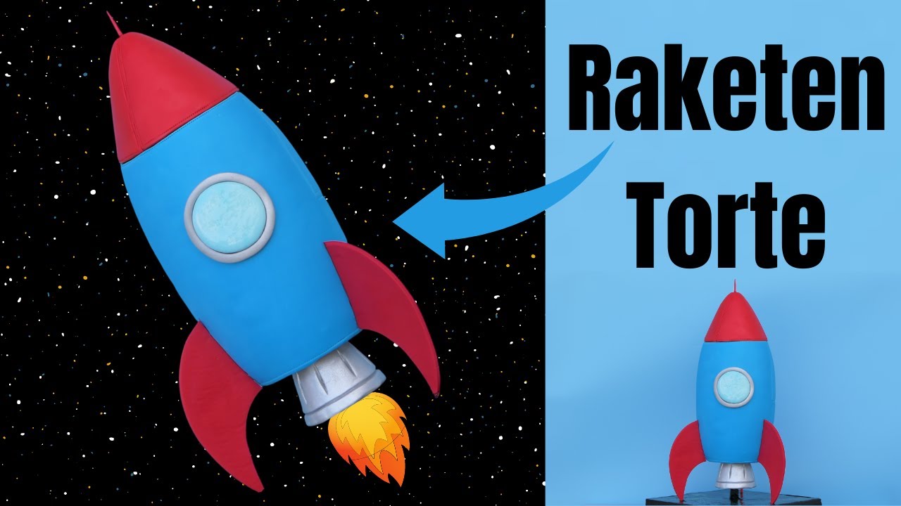 Raketen Torten | Motivtorte | Rocket Cake