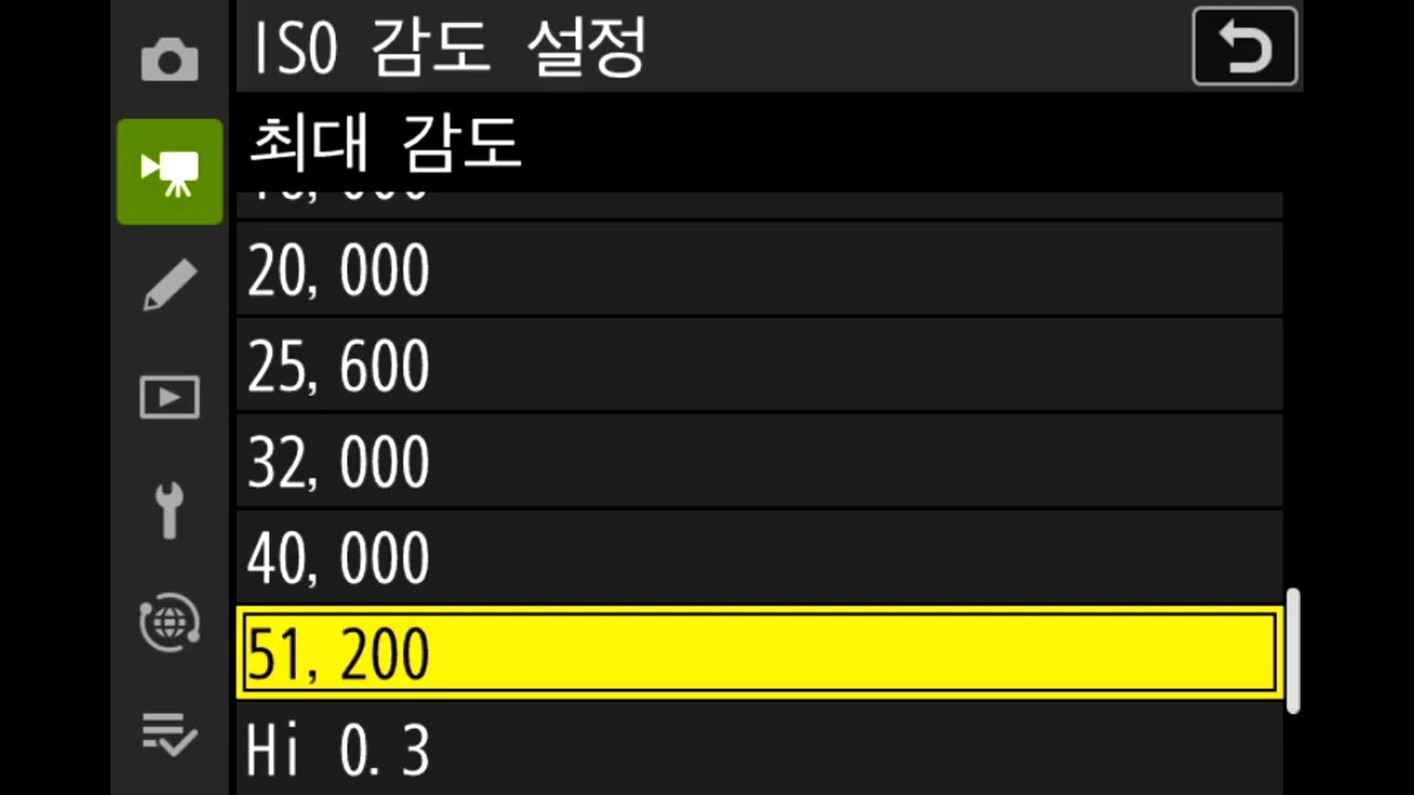 [SLRCLUB Review] NIKON ZR 동영상 ISO 설정과 미세 ISO 자동(M모드)