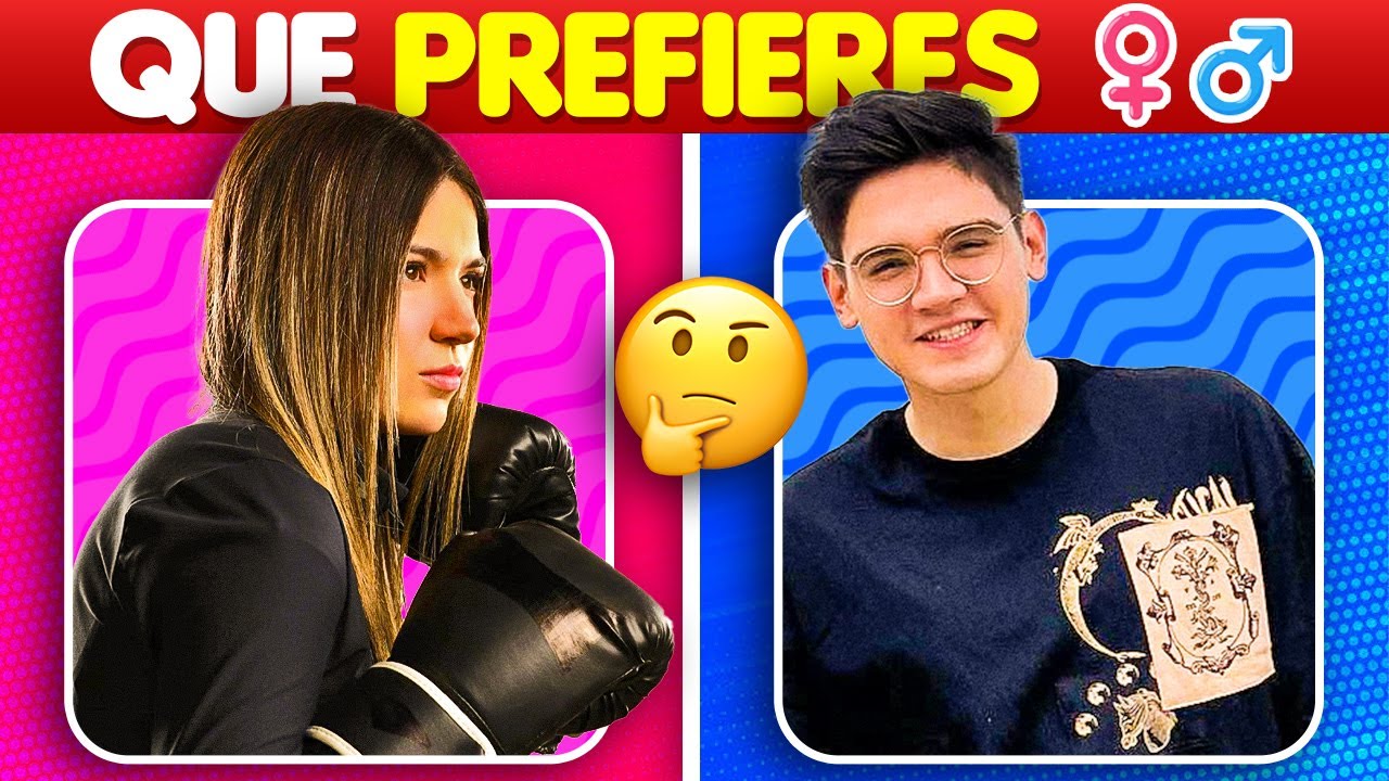 ¿Qué Prefieres? Rivers o El Mariana  ♀️🤔♂️ Especial Streamers 👾   Quiz Tv